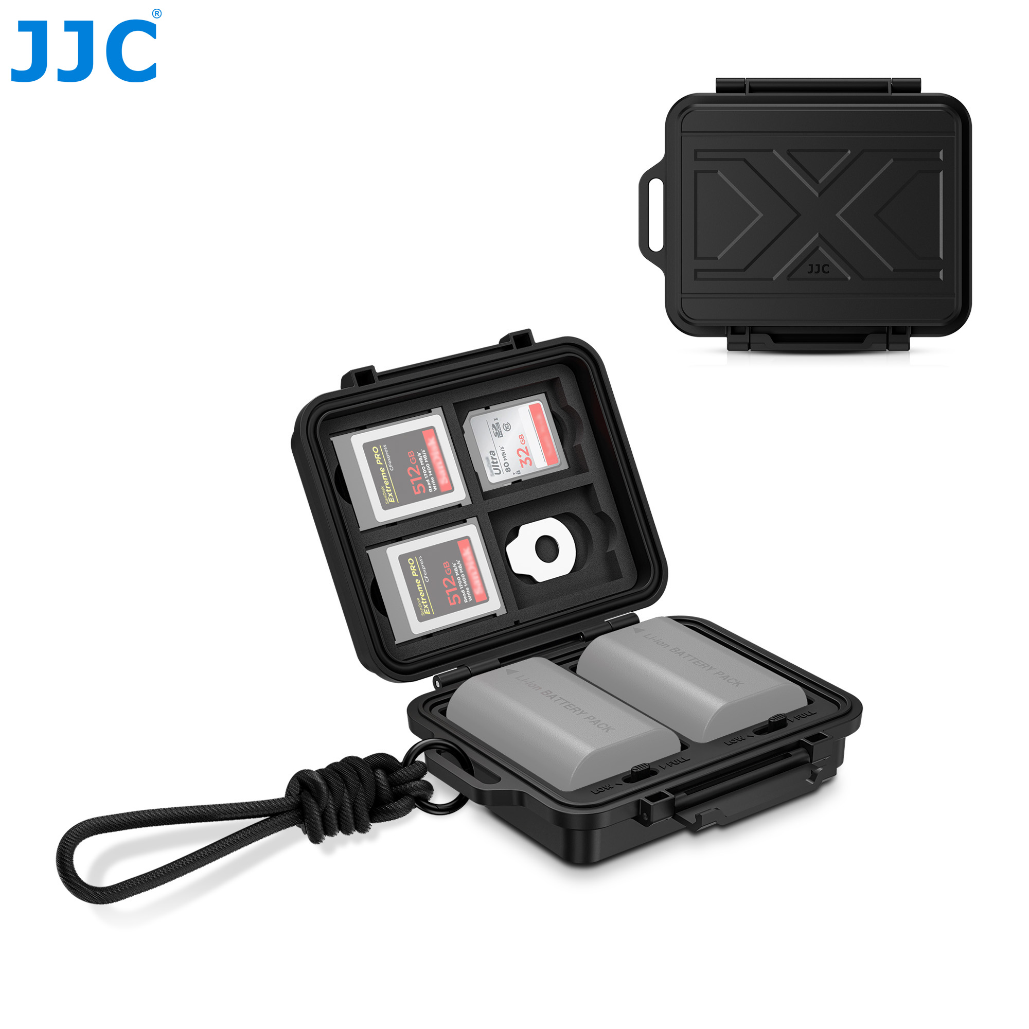 Photography Gear - Kotak Penyimpanan Baterai Kamera JJC, Tempat