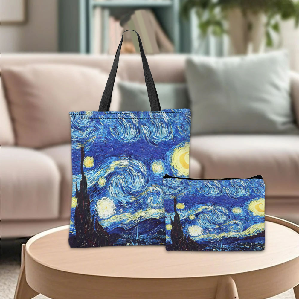 Photography Hobby - Tas Tote Seri Van Gogh Kantong