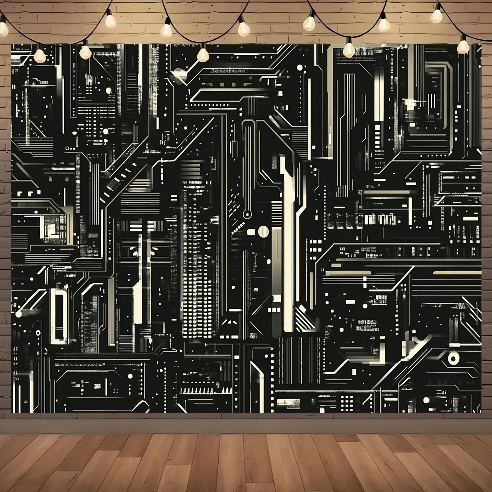 Photography Interest - Spanduk planar 2D, 1 desain papan
