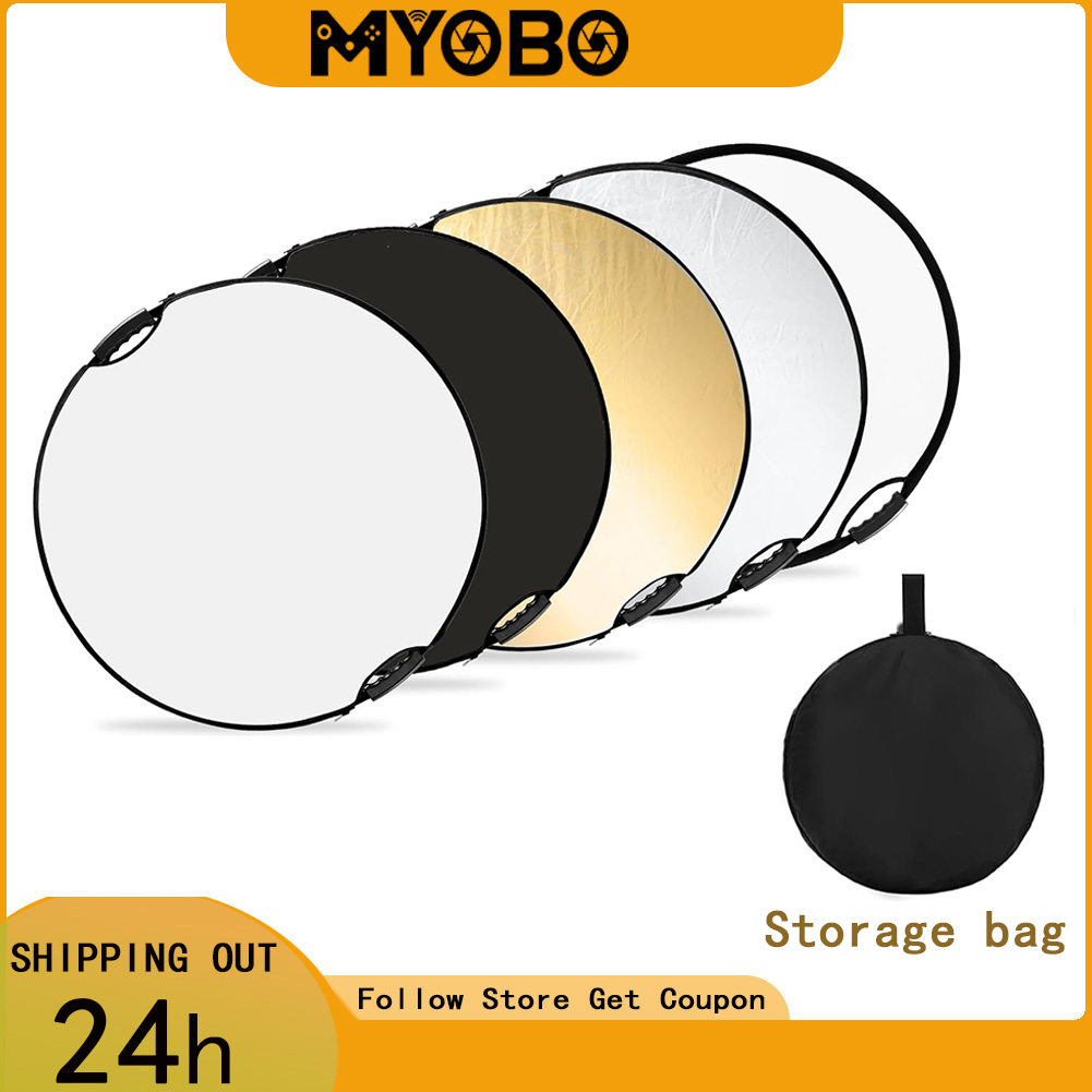 Photography Darkroom - Reflektor Fotografi MYOBO Lipat dengan Tas