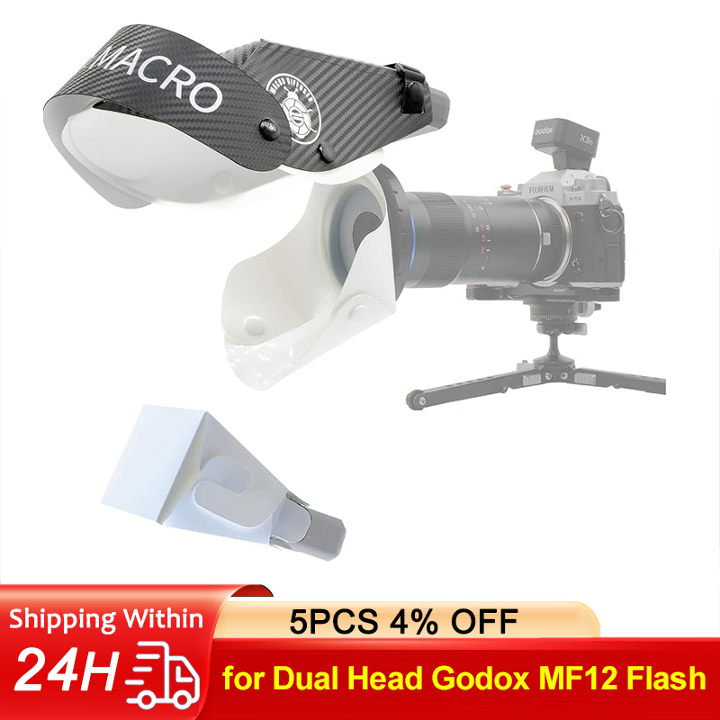 Photography Angles - Guage MF12 Diffuser Flash makro, kompatibel