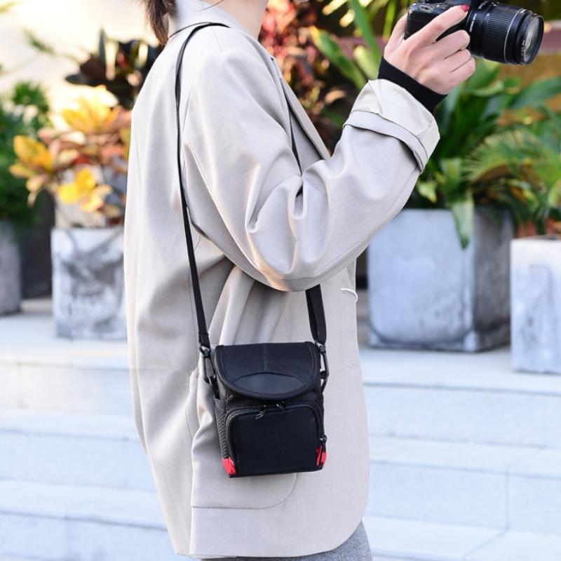 Tas Selempang Kamera Nylon Tah - Photography Gear ulasan dan harga