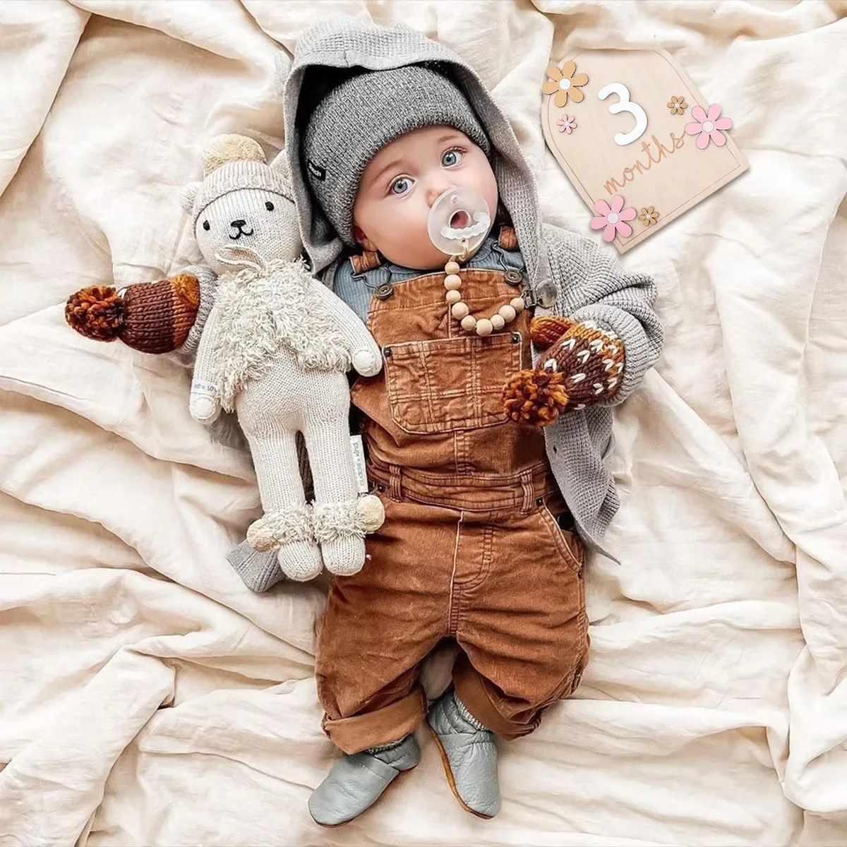 Kartu Tonggak Bulanan Bayi Kay - Photography Still Life ulasan dan harga