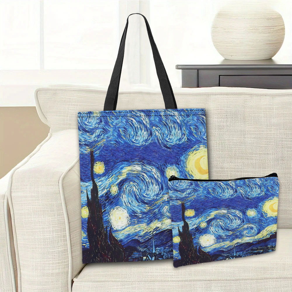 Tas Tote Seri Van Gogh Kantong - Photography Hobby ulasan dan harga