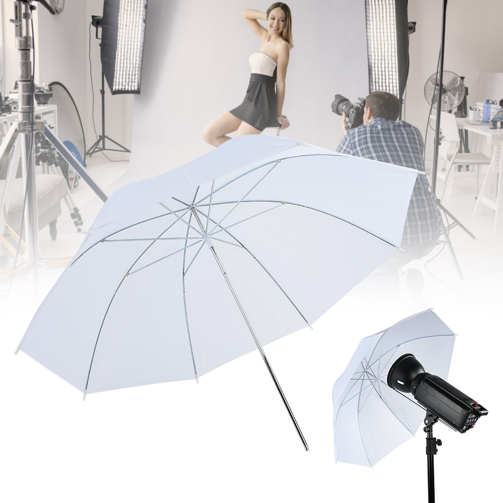 Payung Lembut Putih Transparan - Photography Darkroom ulasan dan harga