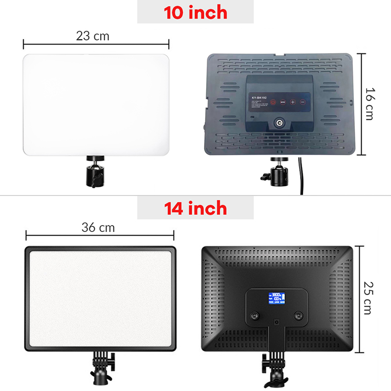 Panel Lampu Video LED 14 Inci  - Photography Gear ulasan dan harga