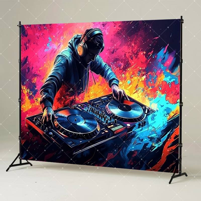Dekorasi Pesta DJ Musik Hip Ho - Photography Darkroom ulasan dan harga
