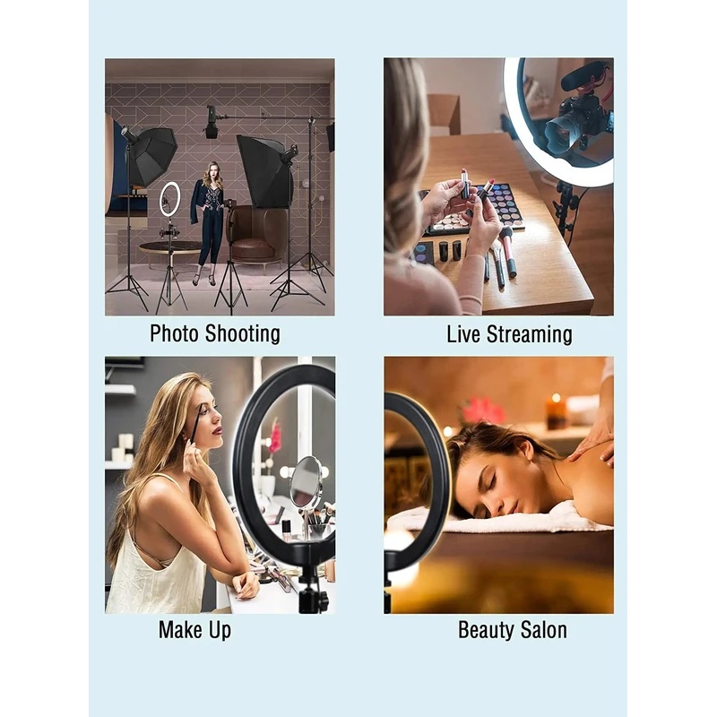 Ring Light Desiontal 26cm deng - Photography Darkroom ulasan dan harga
