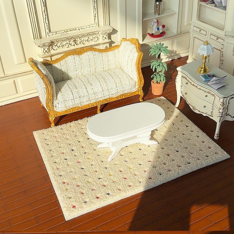 1: 12 Karpet Miniatur Rumah Bo - Photography Model ulasan dan harga