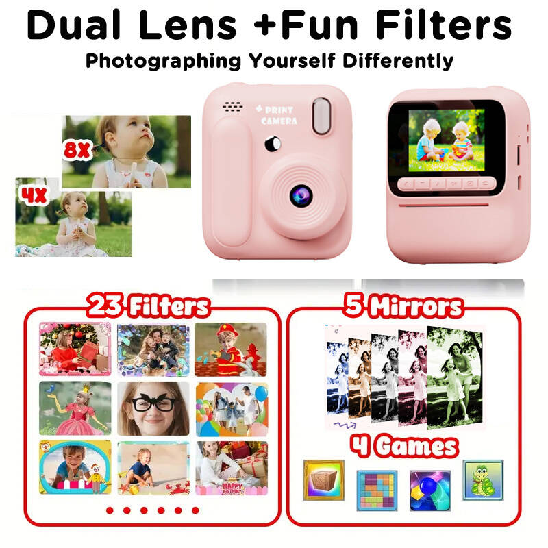Kamera Cetak Warna Kamera Inst - Photography And Videography ulasan dan harga