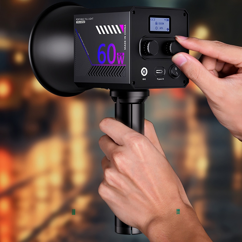 Lampu Video RGB 60W Portabel L - Photography Darkroom ulasan dan harga