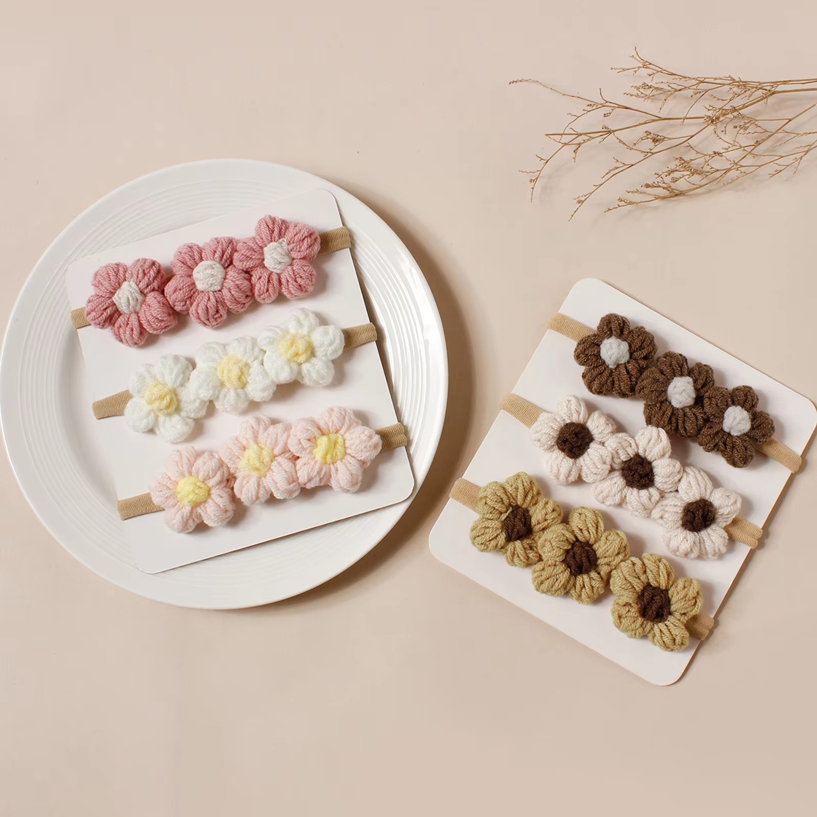 3 Buah Ikat Kepala Bayi Bunga  - Photography Still Life ulasan dan harga